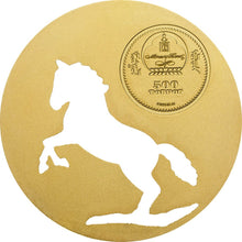 Mongolia 2014 500 Togrog Mongolian Nature - Horse Gold PL
