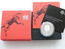 Lunar Year of the Monkey 2016 UK One Ounce Silver Proof Coin