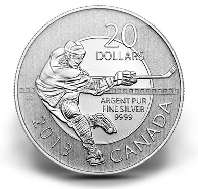 2013 $20 for $20 Hockey - Pure Silver Coin