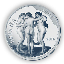 Treasures Of Spanish Musuem Rubens 10 Euros 925 Silver Proof Coin