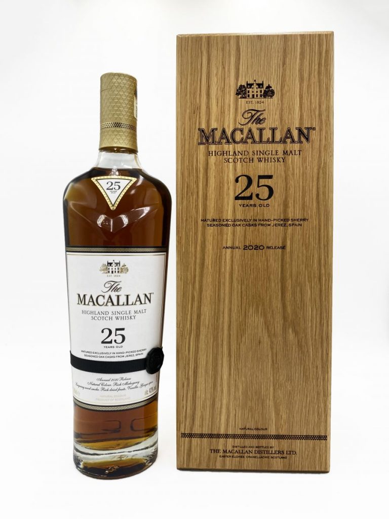 Macallan 25 Year Old Sherry Oak 2020