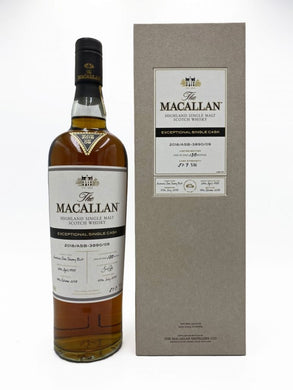 Macallan Exceptional Single Cask 9 / 2018