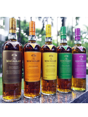 Macallan Edition Complete Set 1 to 5