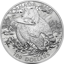 $100 Fine Silver Coin – The Grizzly (2014)