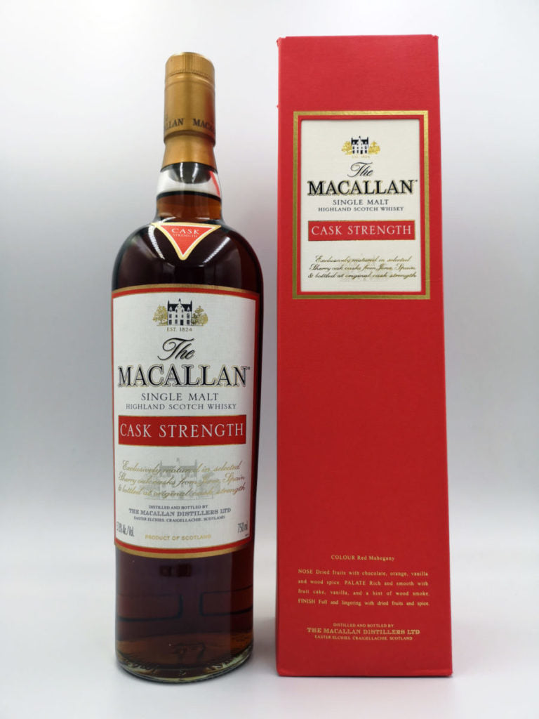 Macallan Cask Strength Old Edition