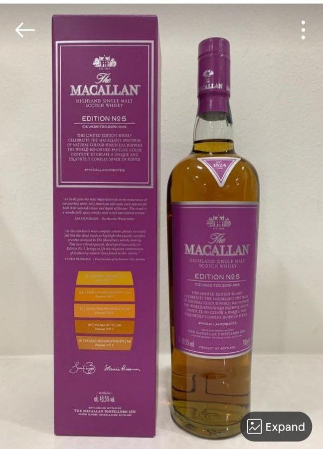 Macallan Edition Number 5
