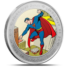 Lenticular Coin and Stamp Set - Superman™: Then and Now (2013)